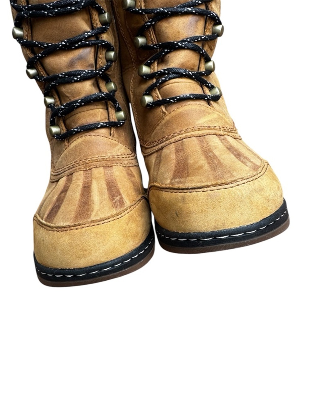 SOREL Whistler Tall Snow Boots Camel Brown Size 7.5 EUC - Picture 7 of 12